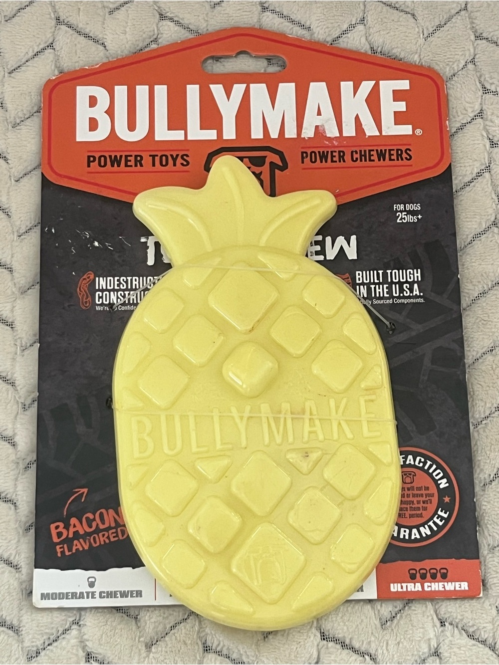 Pineapple Chew Toy for Dogs - Yellow